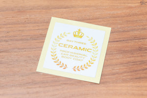 【 施工セット・CERAMIC GIMLET  】完全硬化型疎水性セラミックコーティング剤